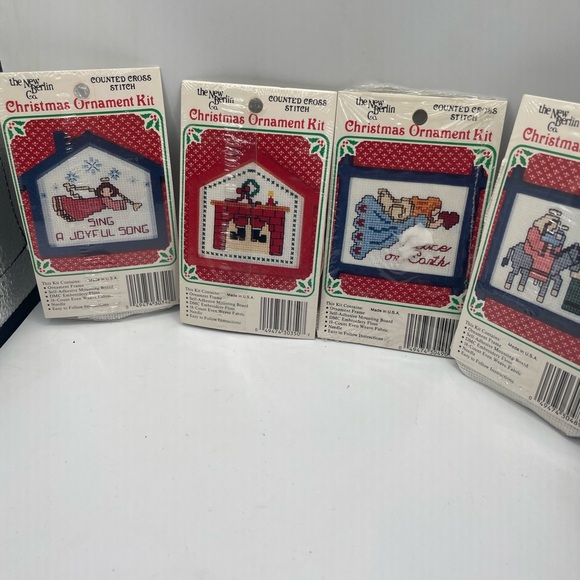 Other - The New Berlin Christmas Ornament Cross Stitch Kit - Set of Holiday Designs